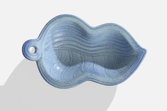 Gunnar Nylund, plat, grès, Suède, années 1940