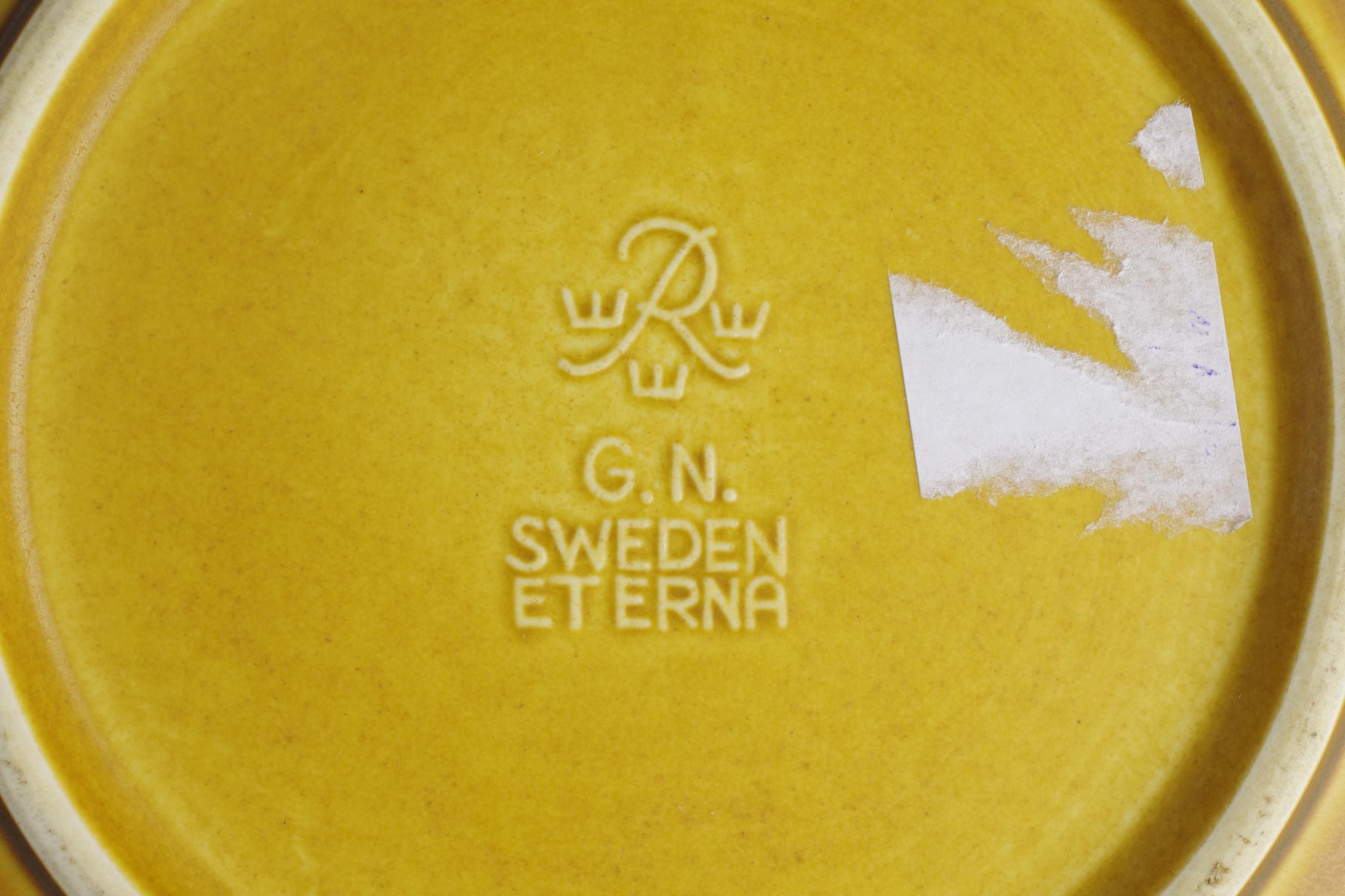 Gunnar Nylund, Eterna Yellow Bowl For Sale 1