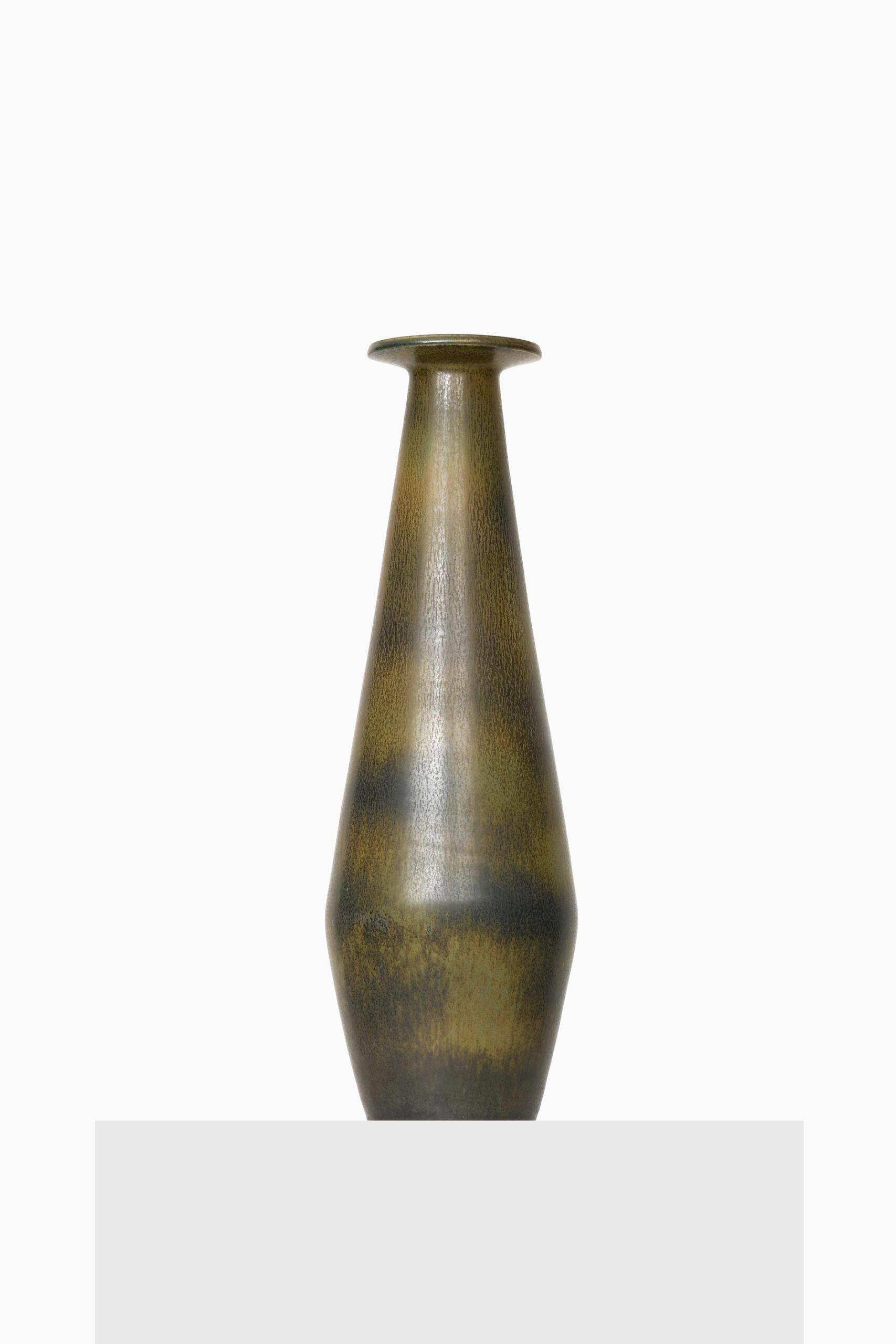 Ceramic Gunnar Nylund Floor Vase Produced by Rörstrand in Sweden For Sale