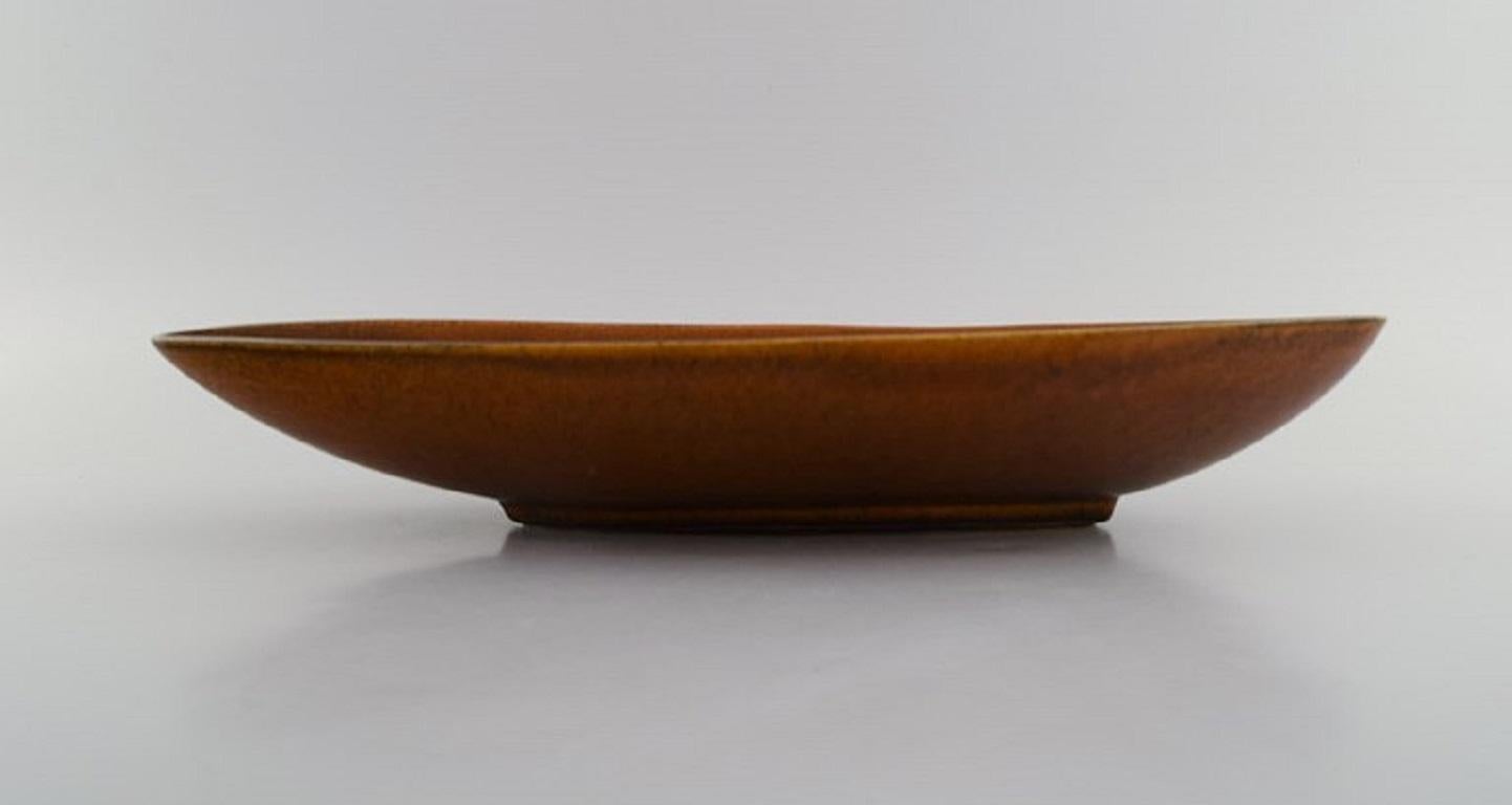 Danish Gunnar Nylund for Nymølle, Dish / Bowl in Glazed Ceramics For Sale