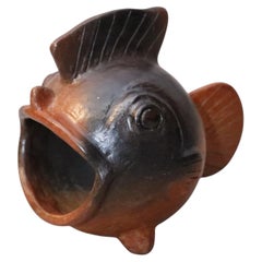 Gunnar Nylund for Rörstand Style Ceramic Fish Ashtray