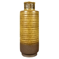 Vase à fleurs moutarde de la collection Petitess de Gunnar Nylund pour Rörstrand 1964