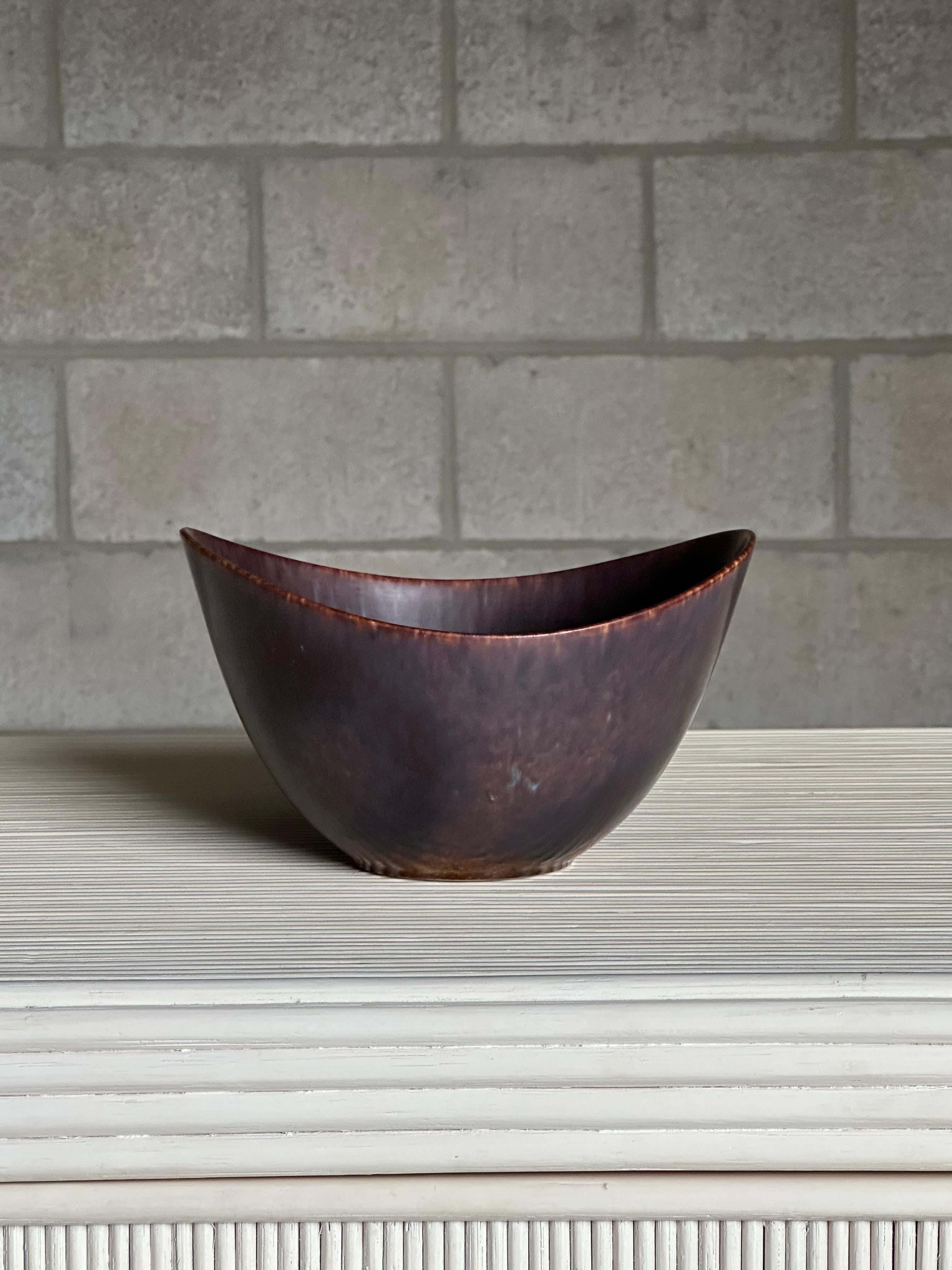Swedish Gunnar Nylund for Rörstrand AXK Stoneware Bowl For Sale