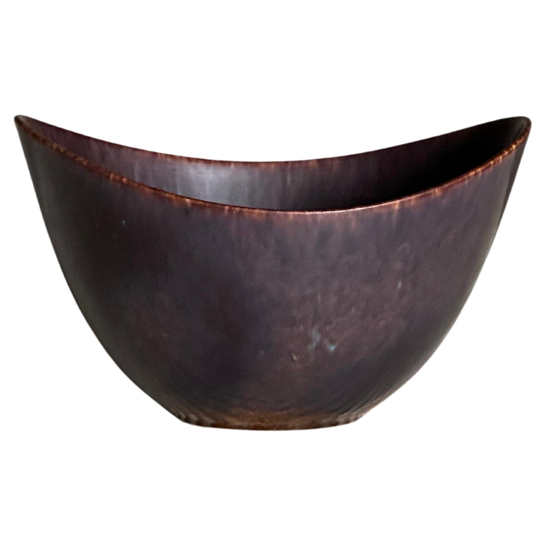 Gunnar Nylund for Rörstrand AXK Stoneware Bowl For Sale