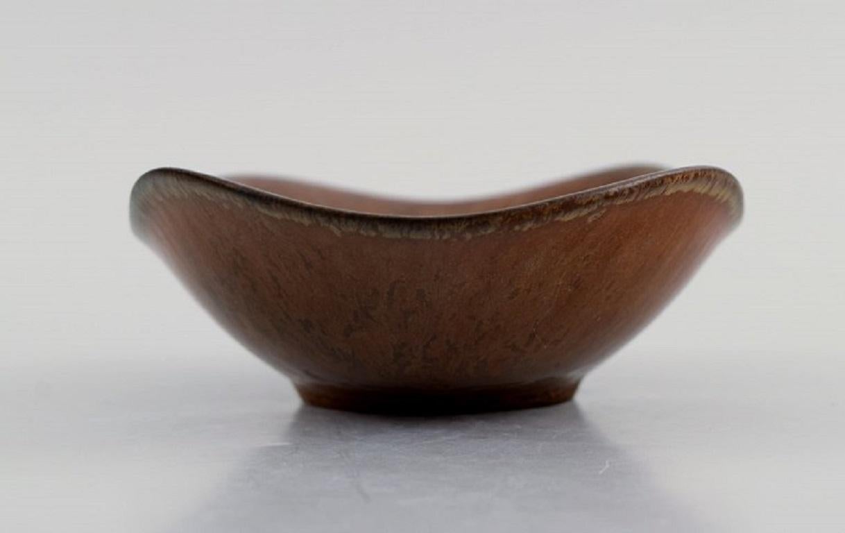 Gunnar Nylund for Rörstrand, Bowl in Glazed Ceramics, Mid-20th C In Excellent Condition For Sale In Copenhagen, DK