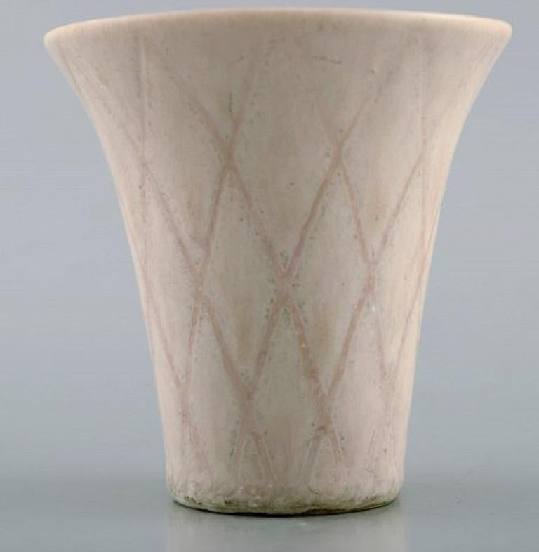 Swedish Gunnar Nylund for Rörstrand, Miniature Vase in Glazed Ceramics, 1950s