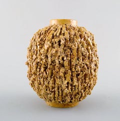 Gunnar Nylund for Rörstrand / Rorstrand, Pair of "Chamotte" Vases