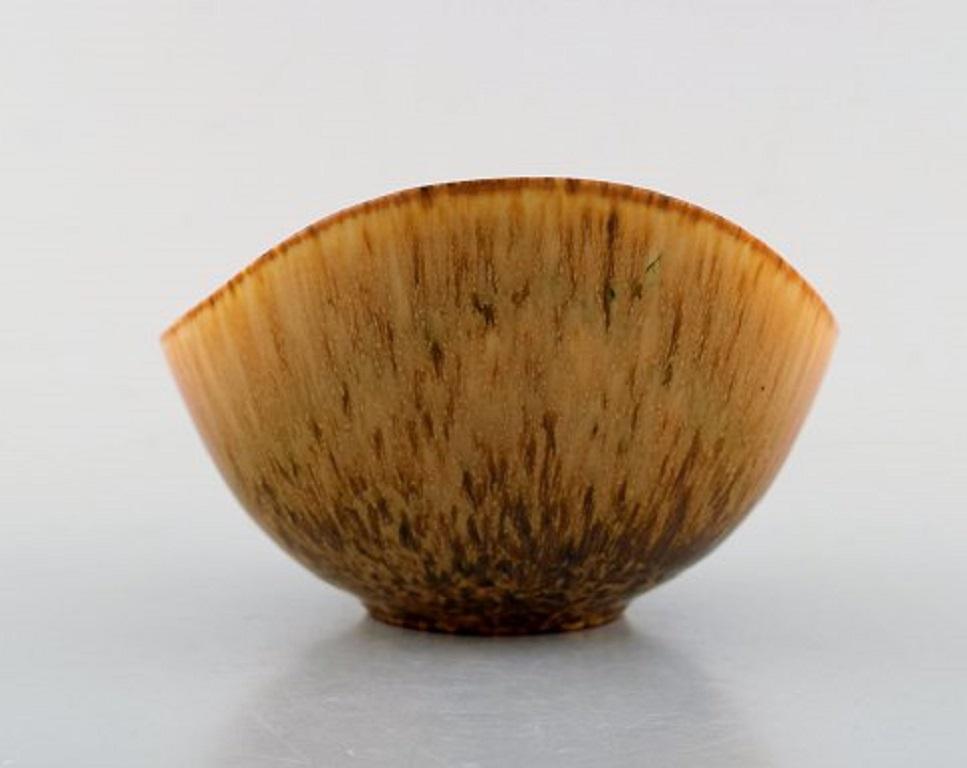 Scandinavian Modern Gunnar Nylund for Rörstrand / Rorstrand, Bowl in Glazed Ceramics, 1950s-1960s