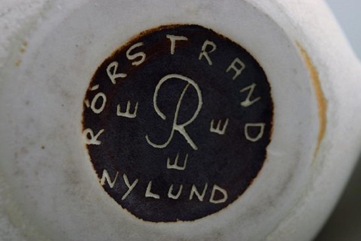 Mid-20th Century Gunnar Nylund for Rörstrand / Rorstrand, Fish Figure in Glazed Ceramics