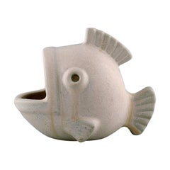 Gunnar Nylund for Rörstrand / Rorstrand, Fish Figure in Glazed Ceramics