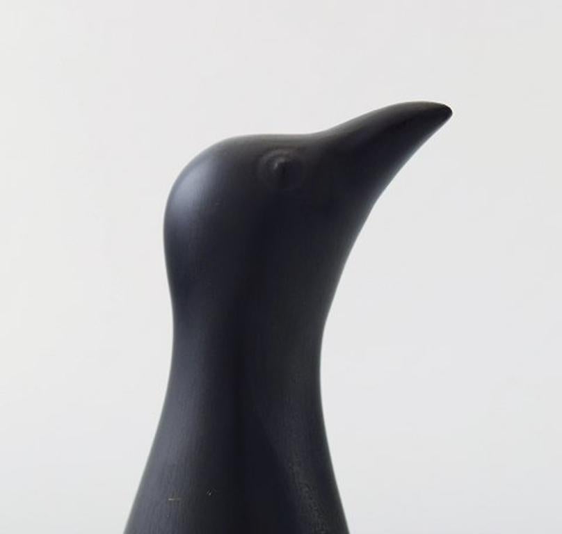 Gunnar Nylund for Rörstrand / Rorstrand, Sweden, Stoneware Figure of Penguin In Excellent Condition In Copenhagen, DK