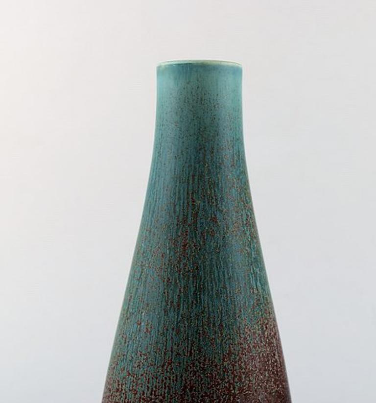 Swedish Gunnar Nylund for Rörstrand / Rørstrand, Large Stoneware Vase, 1950s For Sale