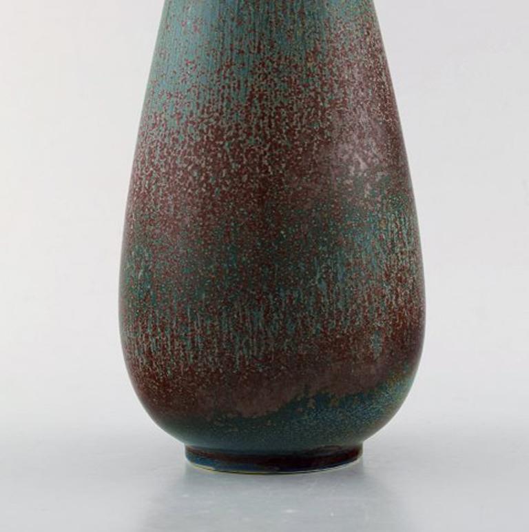 Gunnar Nylund for Rörstrand / Rørstrand, Large Stoneware Vase, 1950s In Excellent Condition For Sale In Copenhagen, DK