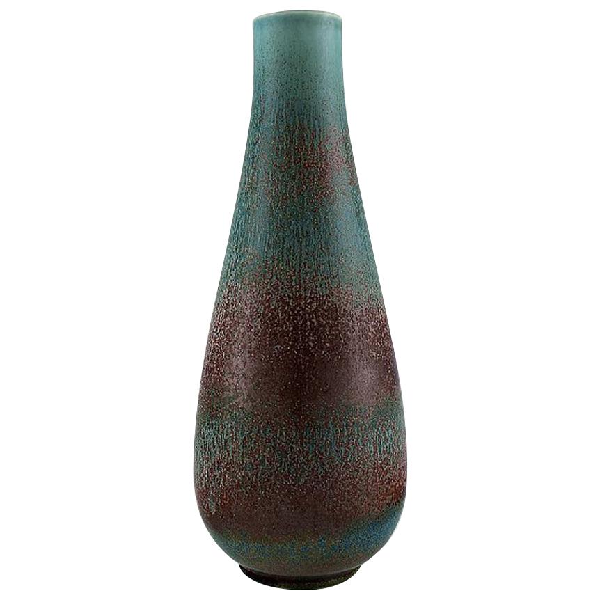 Gunnar Nylund for Rörstrand / Rørstrand, Large Stoneware Vase, 1950s