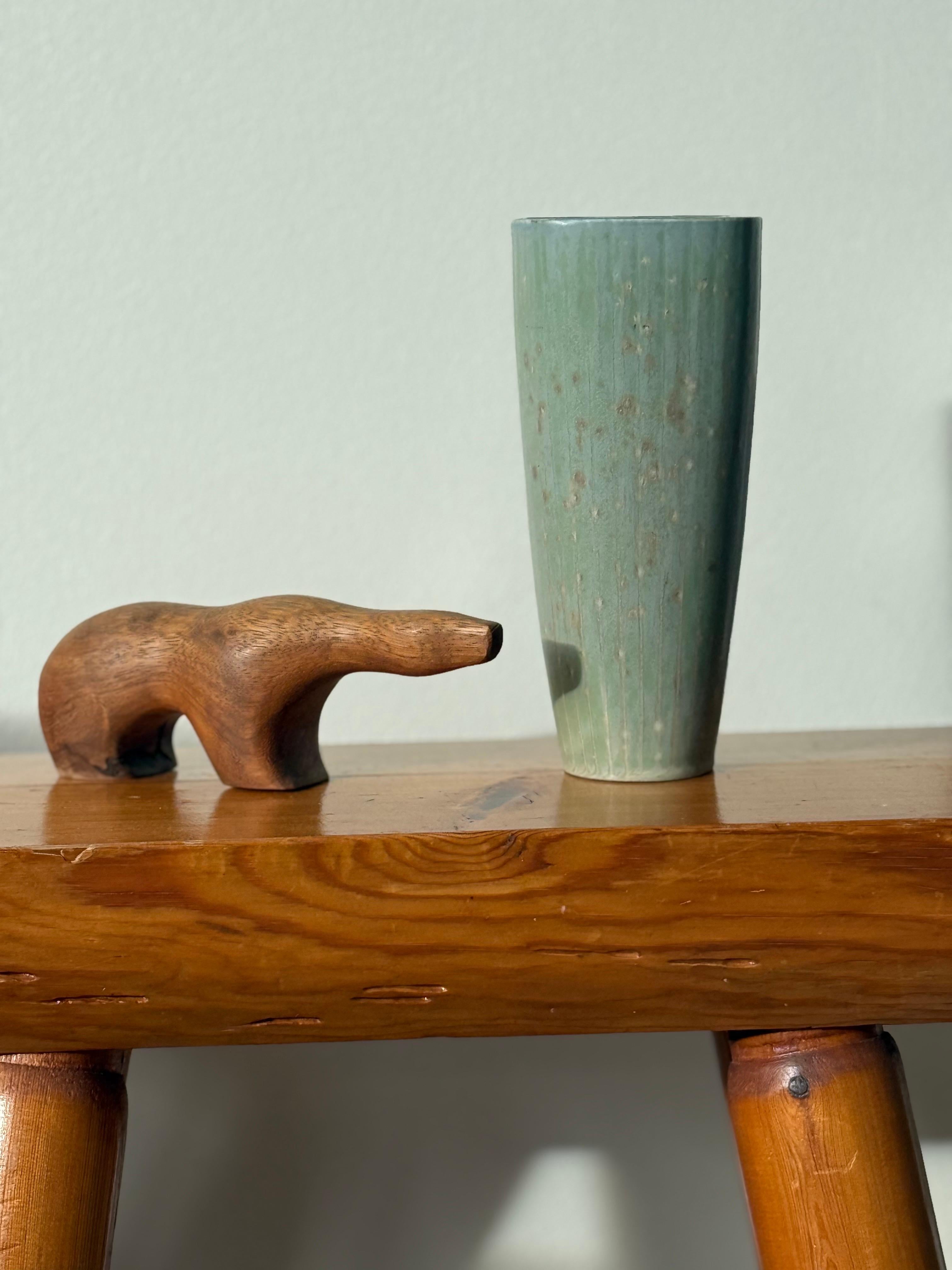 Gunnar Nylund pour Rörstrand - Vase en grès, Suède, années 1950 en vente 1