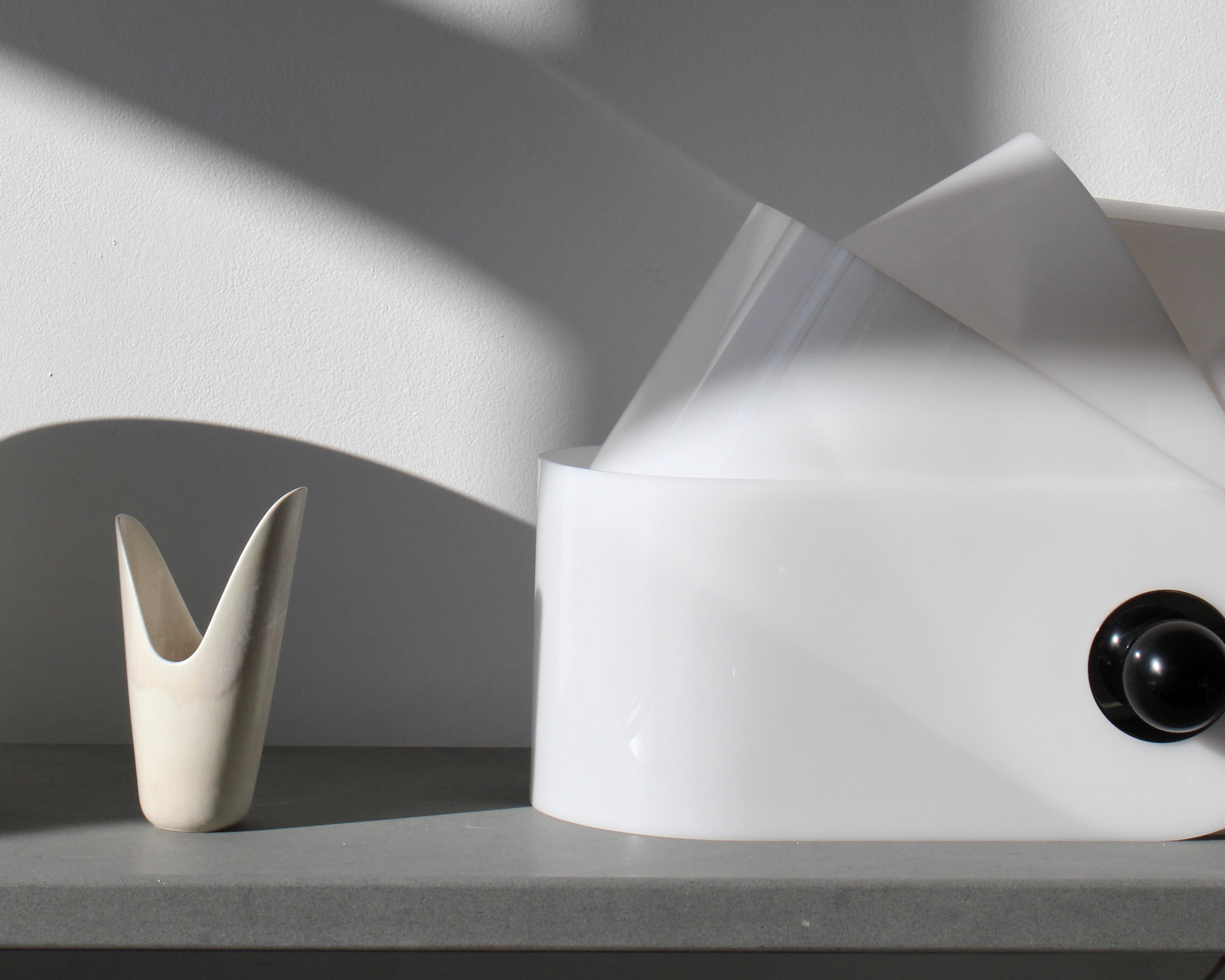 Gunnar Nylund for Rörstrand Swedish Cream Vase ARO circa 1950 en vente 7