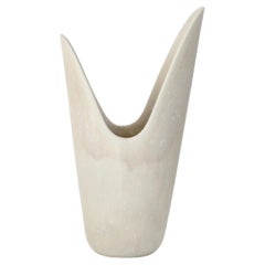 Gunnar Nylund für Rörstrand Schwedische Creme-Vase ARO um 1950