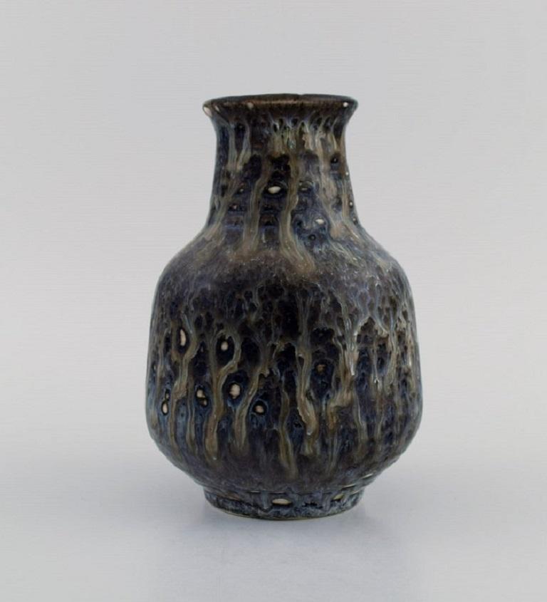Scandinavian Modern Gunnar Nylund for Rörstrand, Vase in Glazed Ceramics