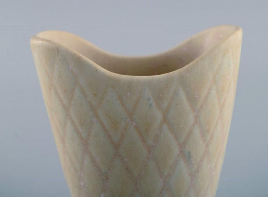 Gunnar Nylund for Rörstrand, Vase in Glazed Ceramics, Mid-20th C. In Excellent Condition In Copenhagen, DK