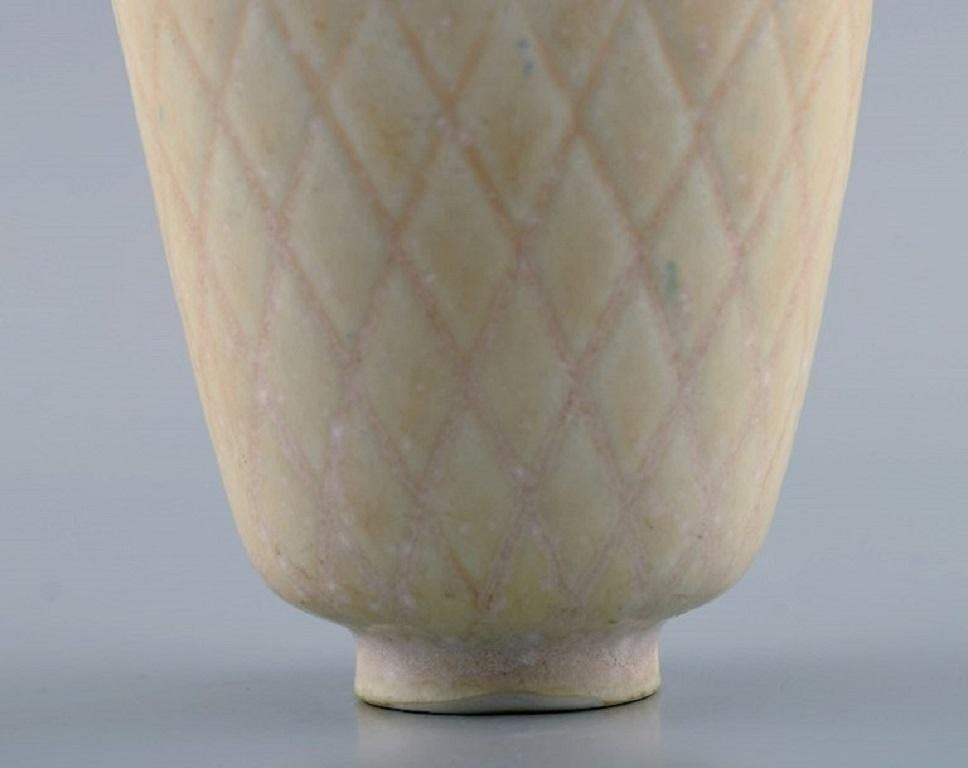 20th Century Gunnar Nylund for Rörstrand, Vase in Glazed Ceramics, Mid-20th C.