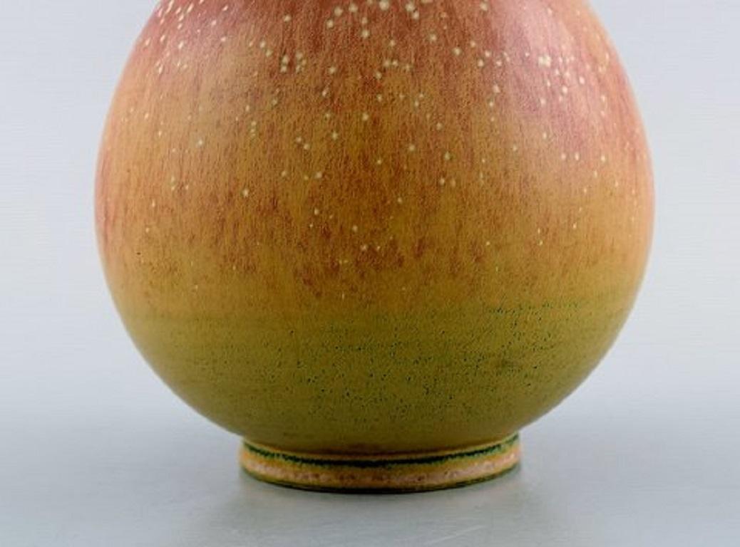 Swedish Gunnar Nylund for Rörstrand, Vase in Glazed Stoneware, 1960s