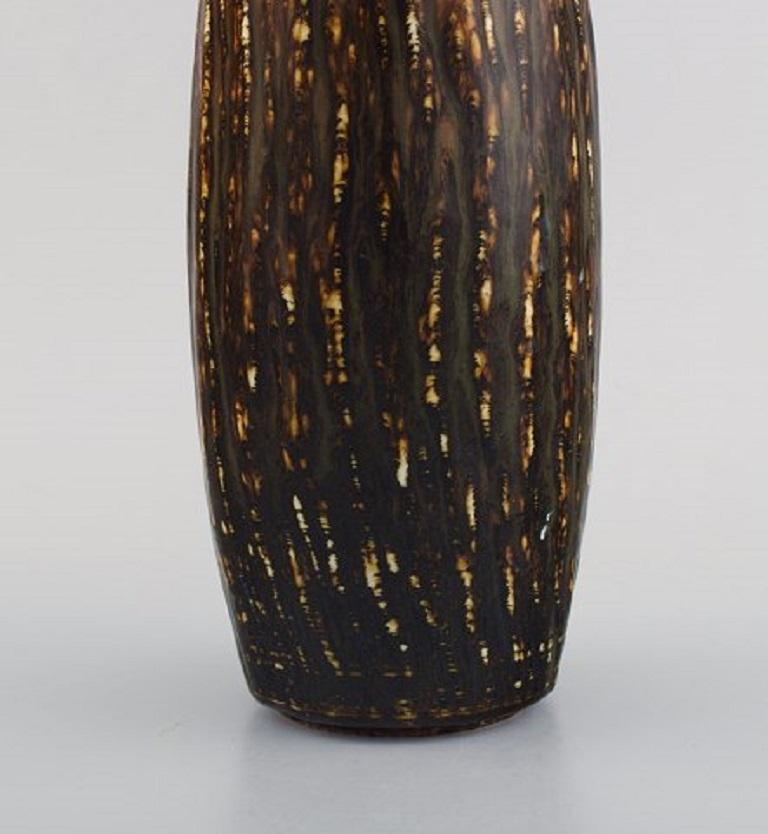 Gunnar Nylund for Rörstrand, Vase in Glazed Stoneware, 1960s In Excellent Condition For Sale In Copenhagen, DK