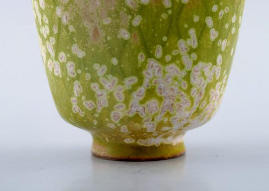 Gunnar Nylund for Rørstrand/Rörstrand, Vase in Glazed Stoneware In Excellent Condition In Copenhagen, DK
