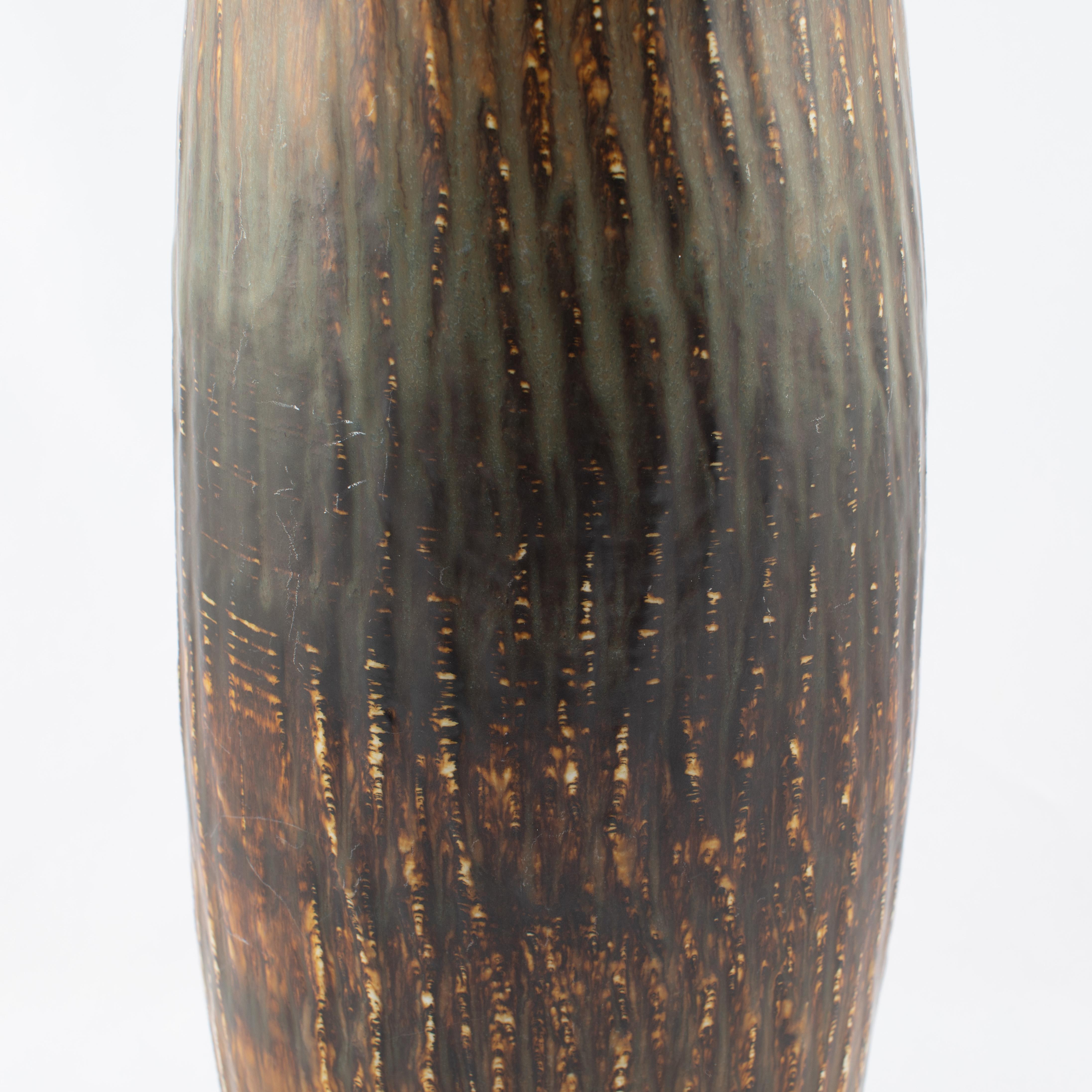 Ceramic Gunnar Nylund for Rørstrand 'Rubus' Floor Vase, circa 1950s For Sale