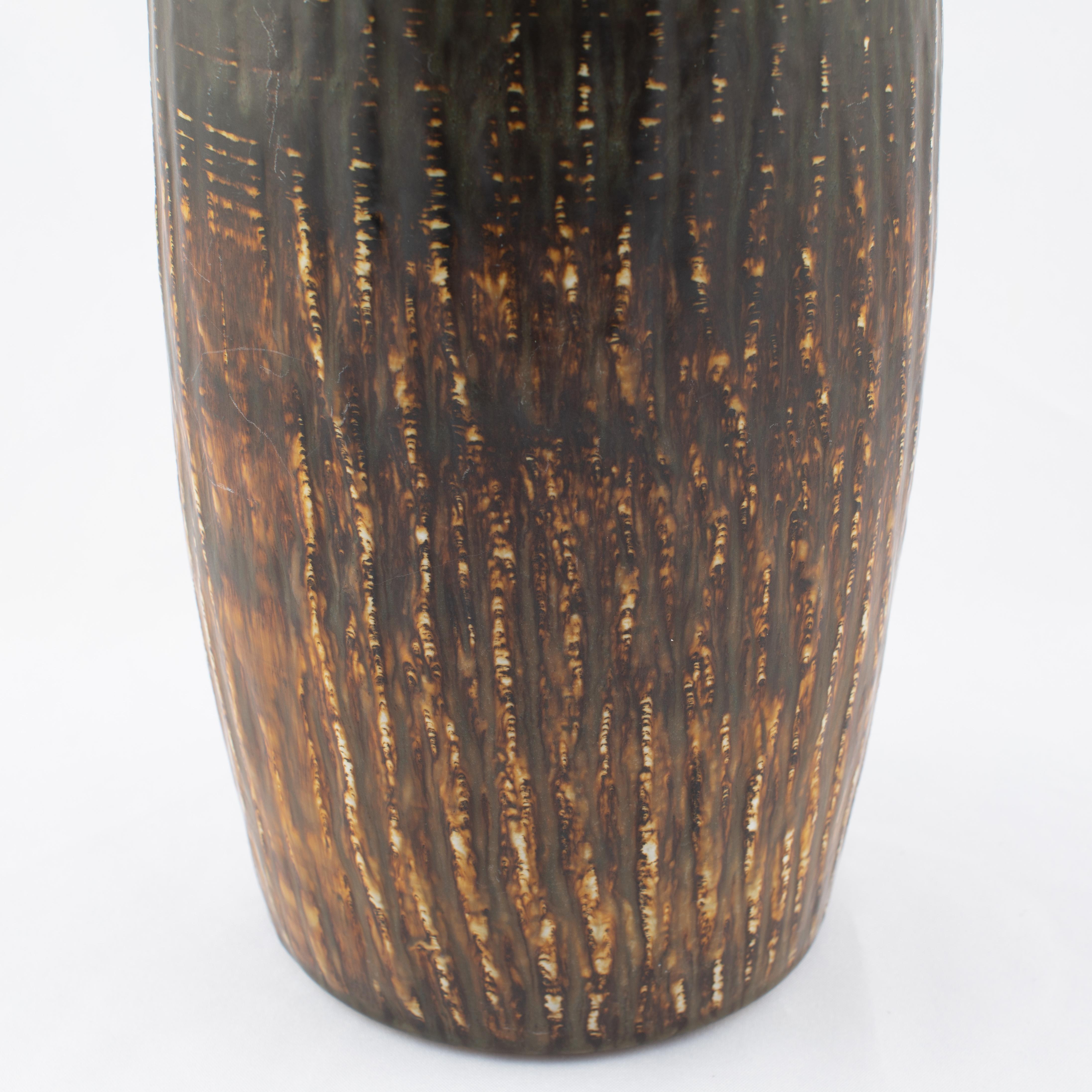 Gunnar Nylund For Rorstrand Rubus Floor Vase Circa 1950s For
