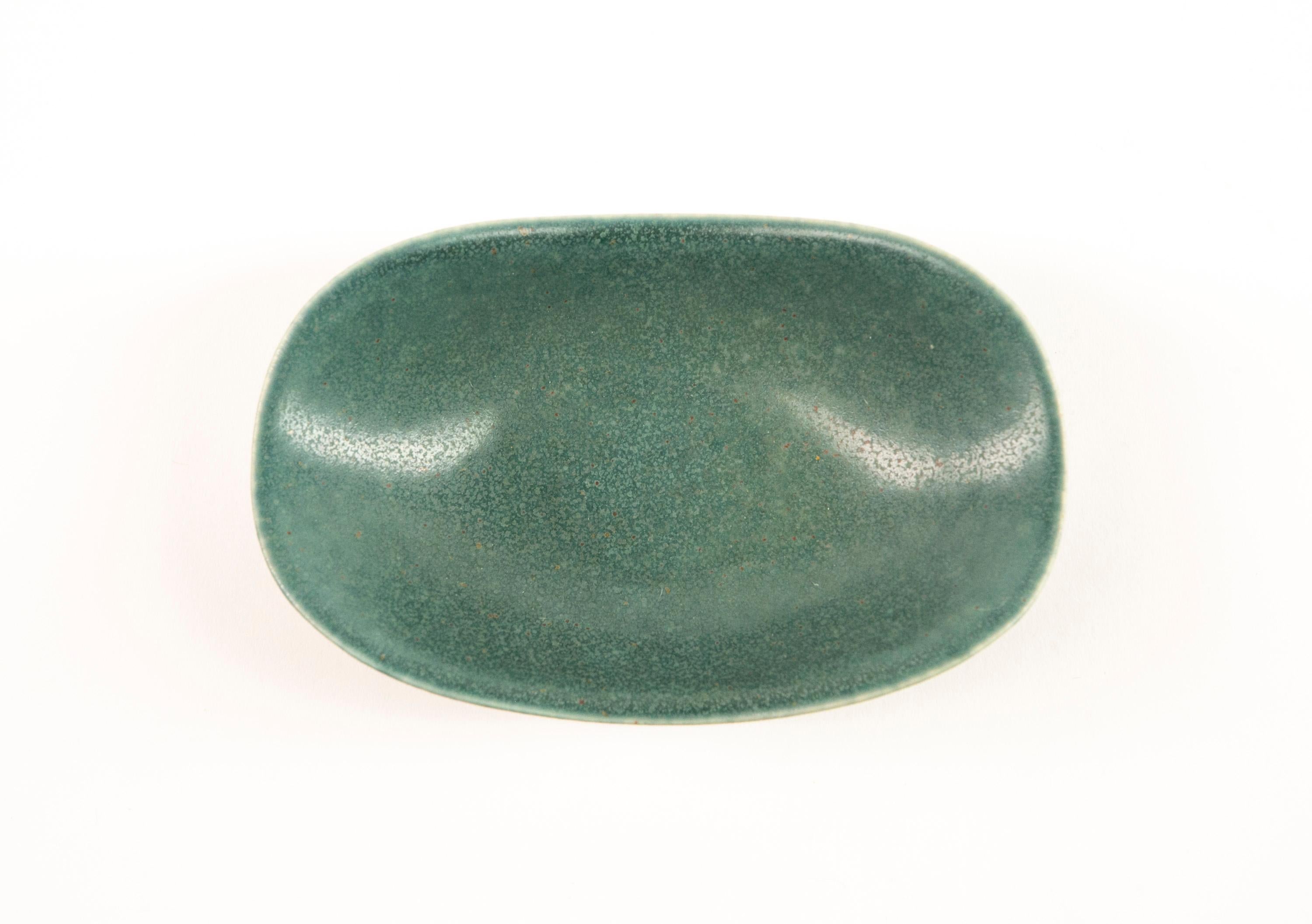 Gunnar Nylund Jade Green Glazed 