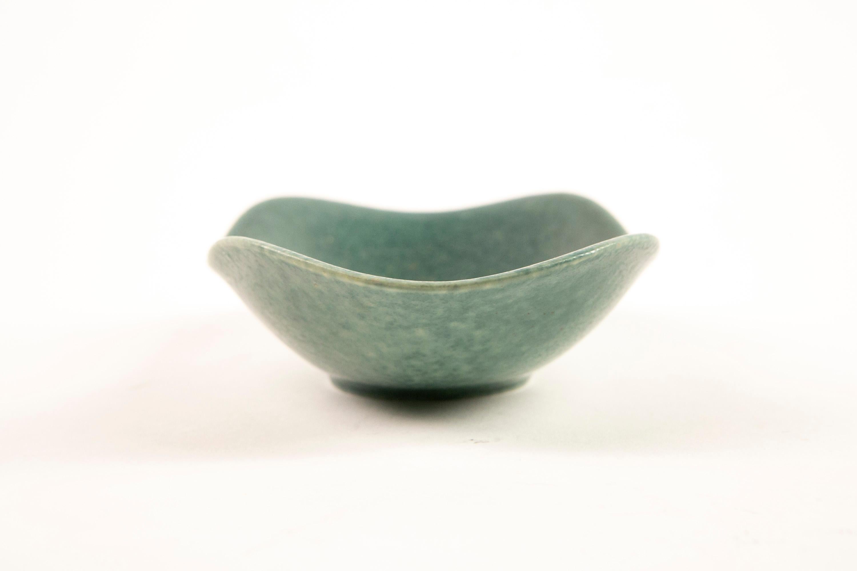 Swedish Gunnar Nylund Jade Green Glazed 