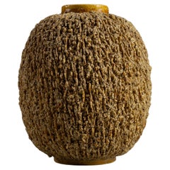 Gunnar Nylund, large 1940
s Chamotte vase, Rörstrand Gunnar Nylund, large 1940
s Chamotte vase, Rörstrand