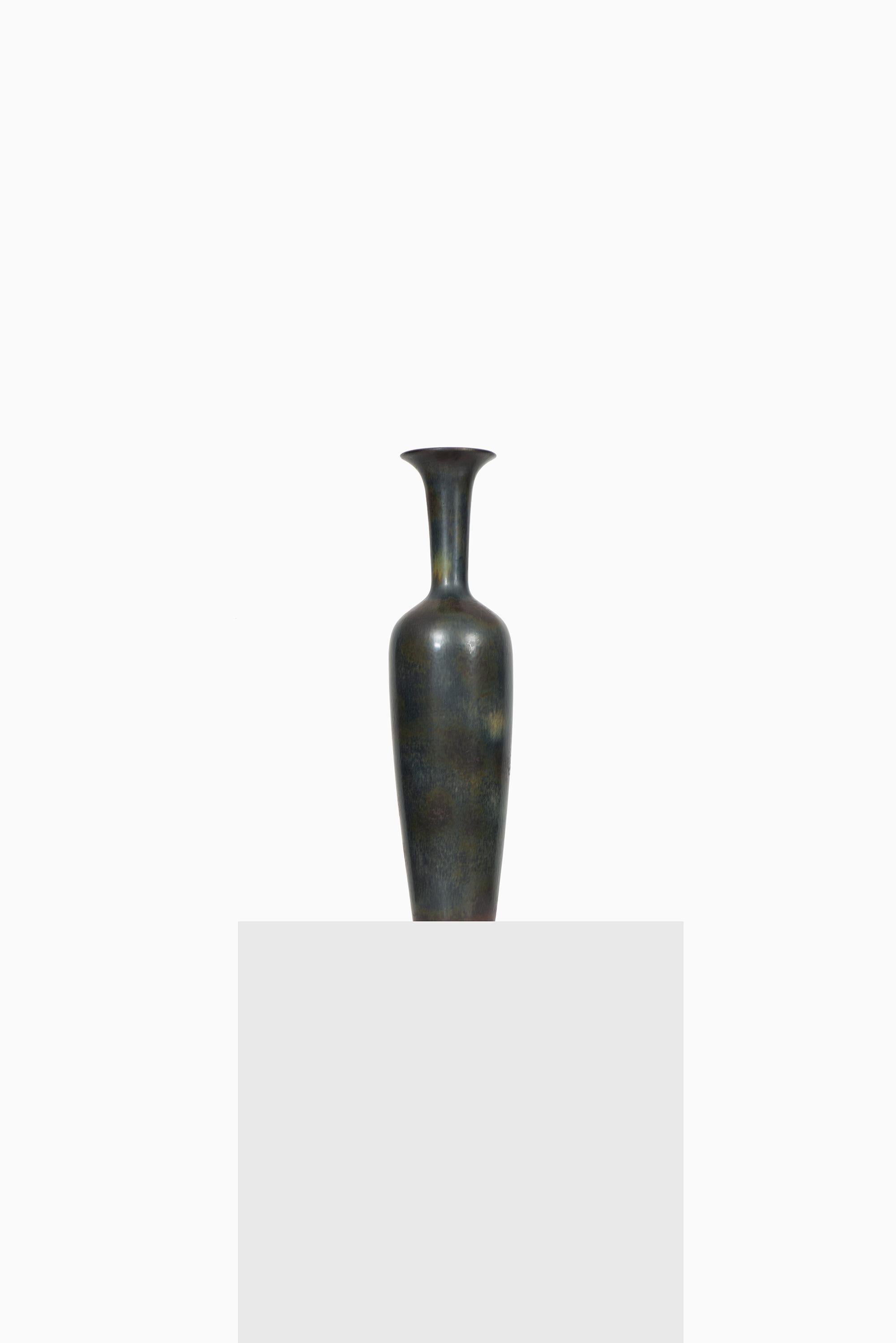 Rare and large ceramic floor vase designed by Gunnar Nylund. Produced by Rörstrand in Sweden.