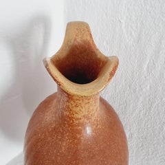 Grand vase/carafe décoratif en céramique scandinave moderne de Gunnar Nylund