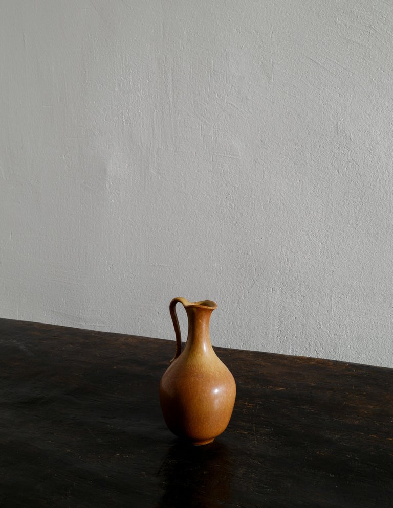 Swedish Gunnar Nylund Mid-Century Ceramic Jar Pitcher for Rörstrand Sweden, 1950s For Sale