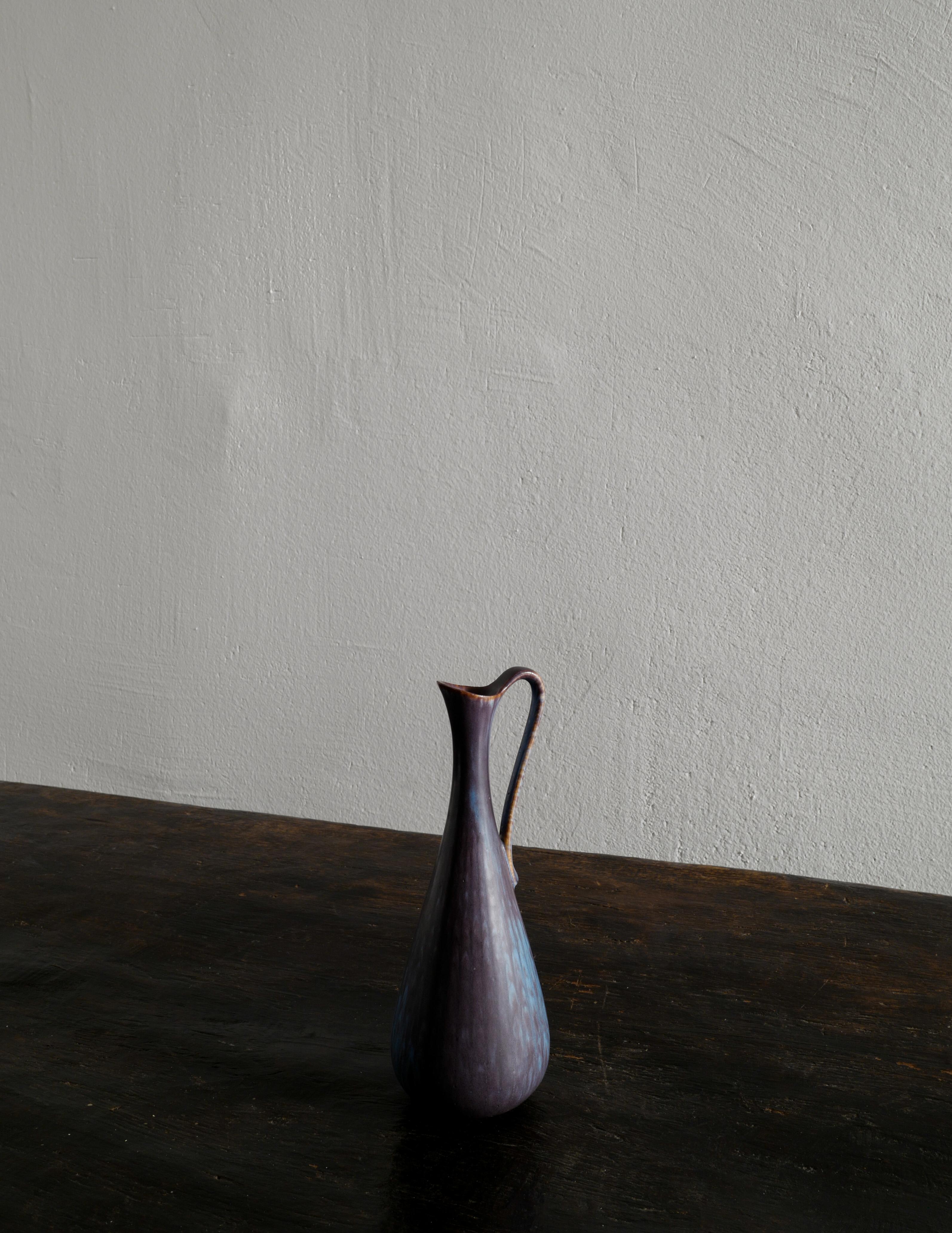 Swedish Gunnar Nylund Mid Century Vase Pitcher Jar Ceramics by Rörstrand in Sweden 1950s