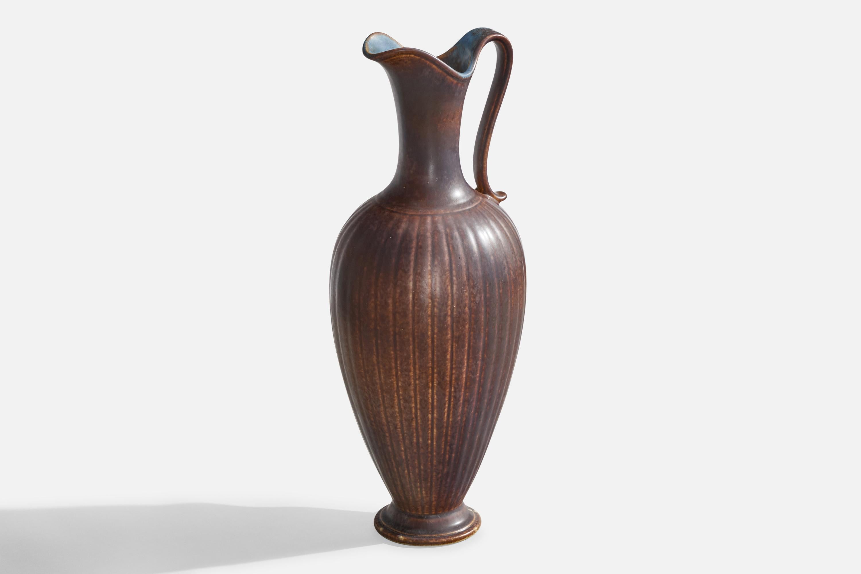 Gunnar Nylund, Krug, Steingut, Schweden, 1940er Jahre (Skandinavische Moderne) im Angebot