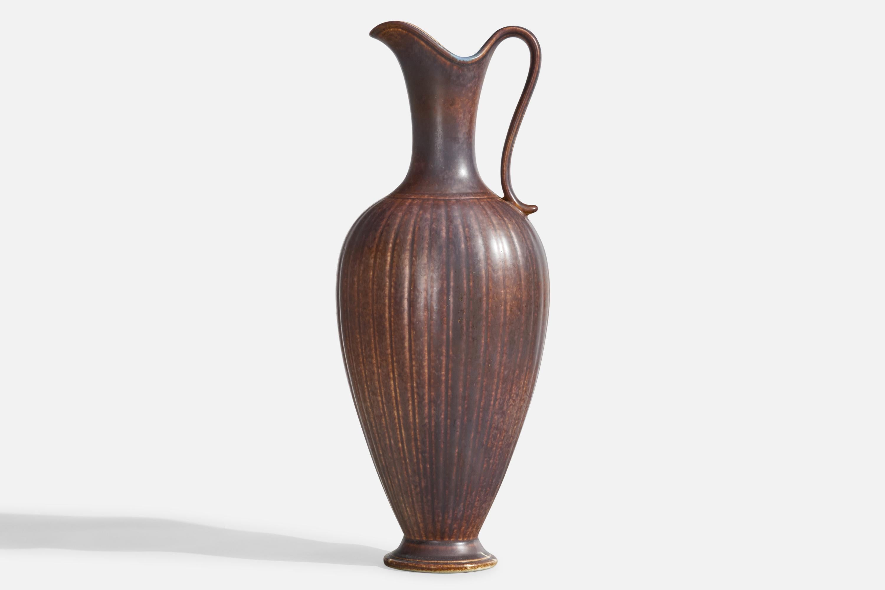 Gunnar Nylund, Krug, Steingut, Schweden, 1940er Jahre (Mitte des 20. Jahrhunderts) im Angebot