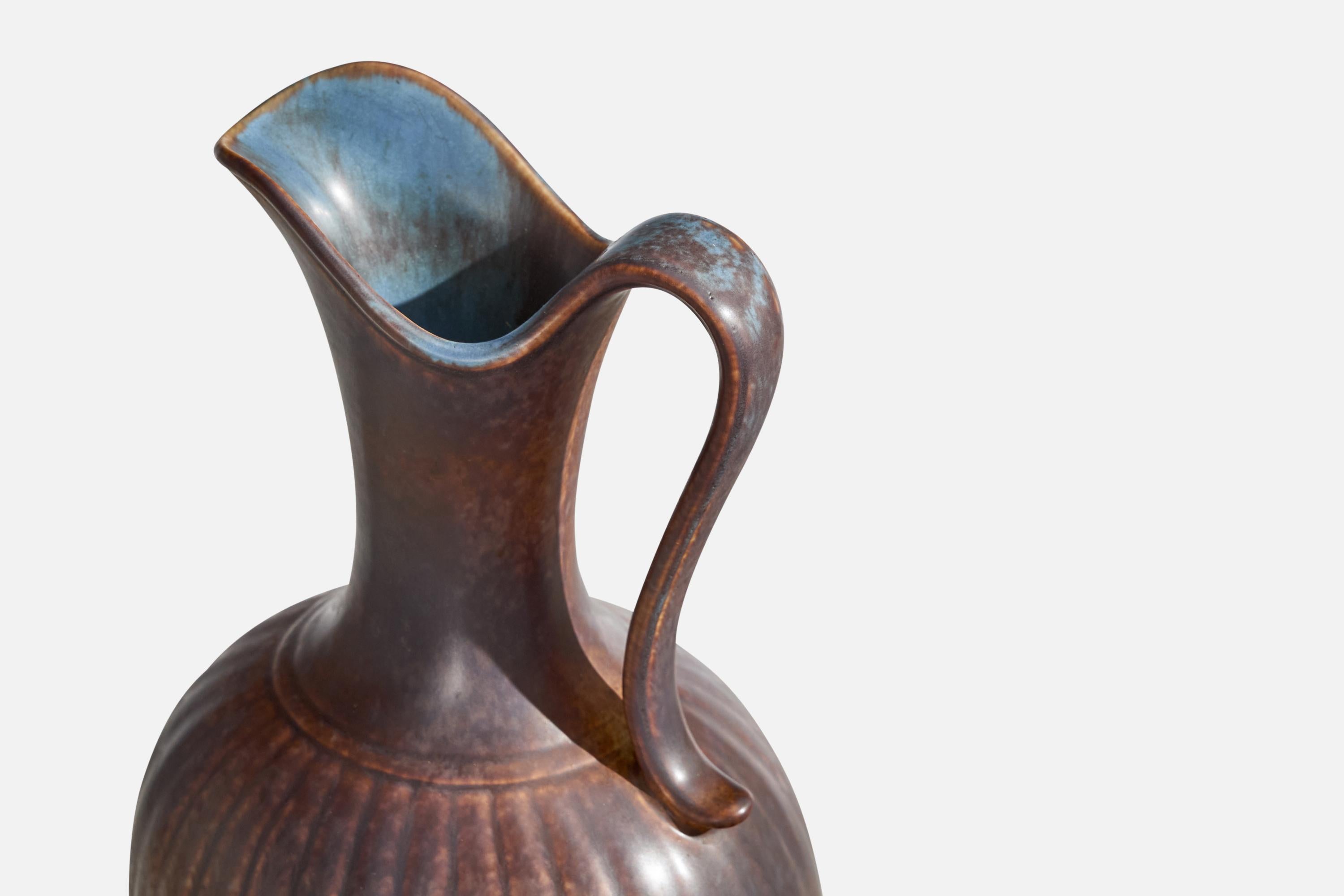 Gunnar Nylund, Krug, Steingut, Schweden, 1940er Jahre im Angebot 1