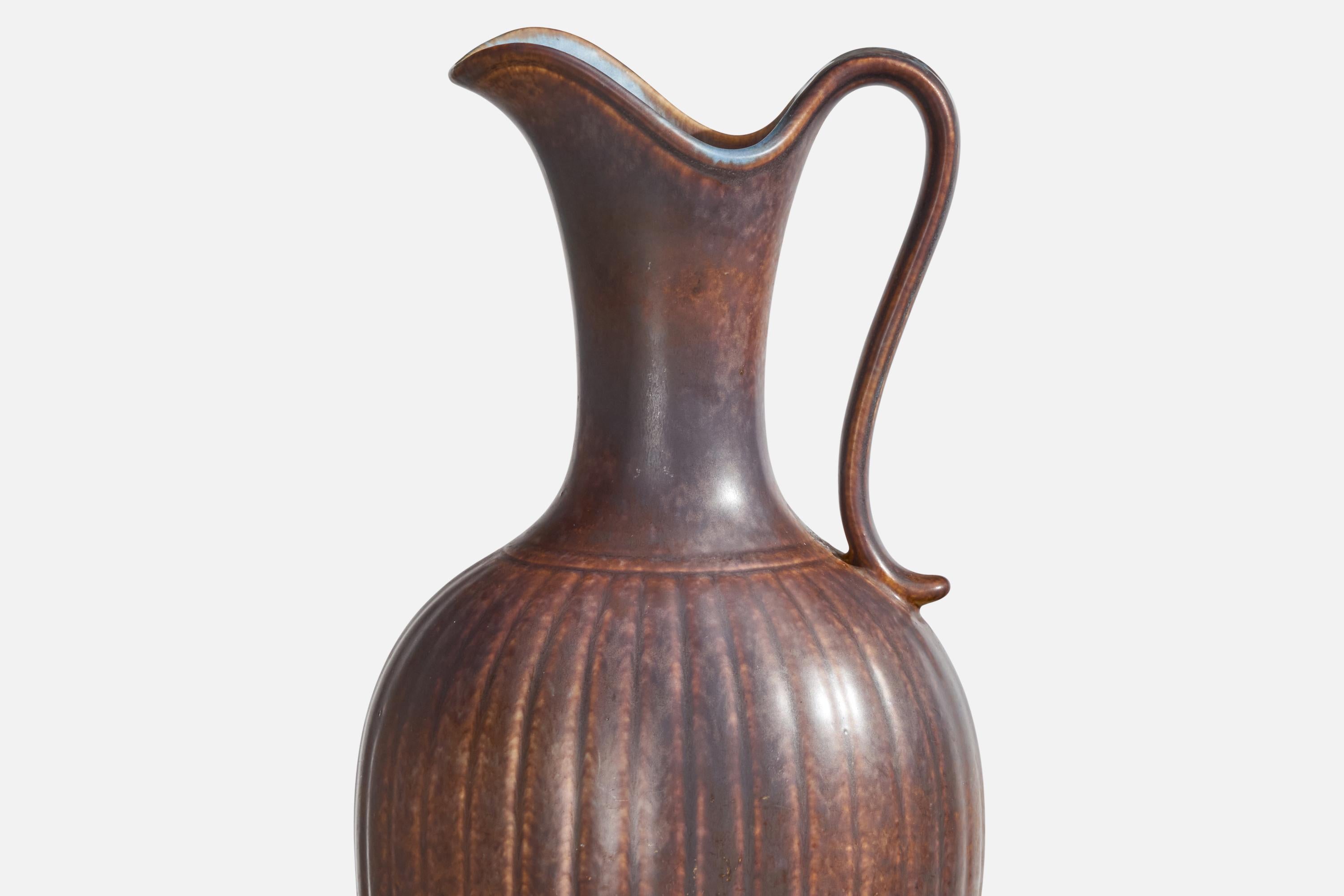 Gunnar Nylund, Krug, Steingut, Schweden, 1940er Jahre im Angebot 3