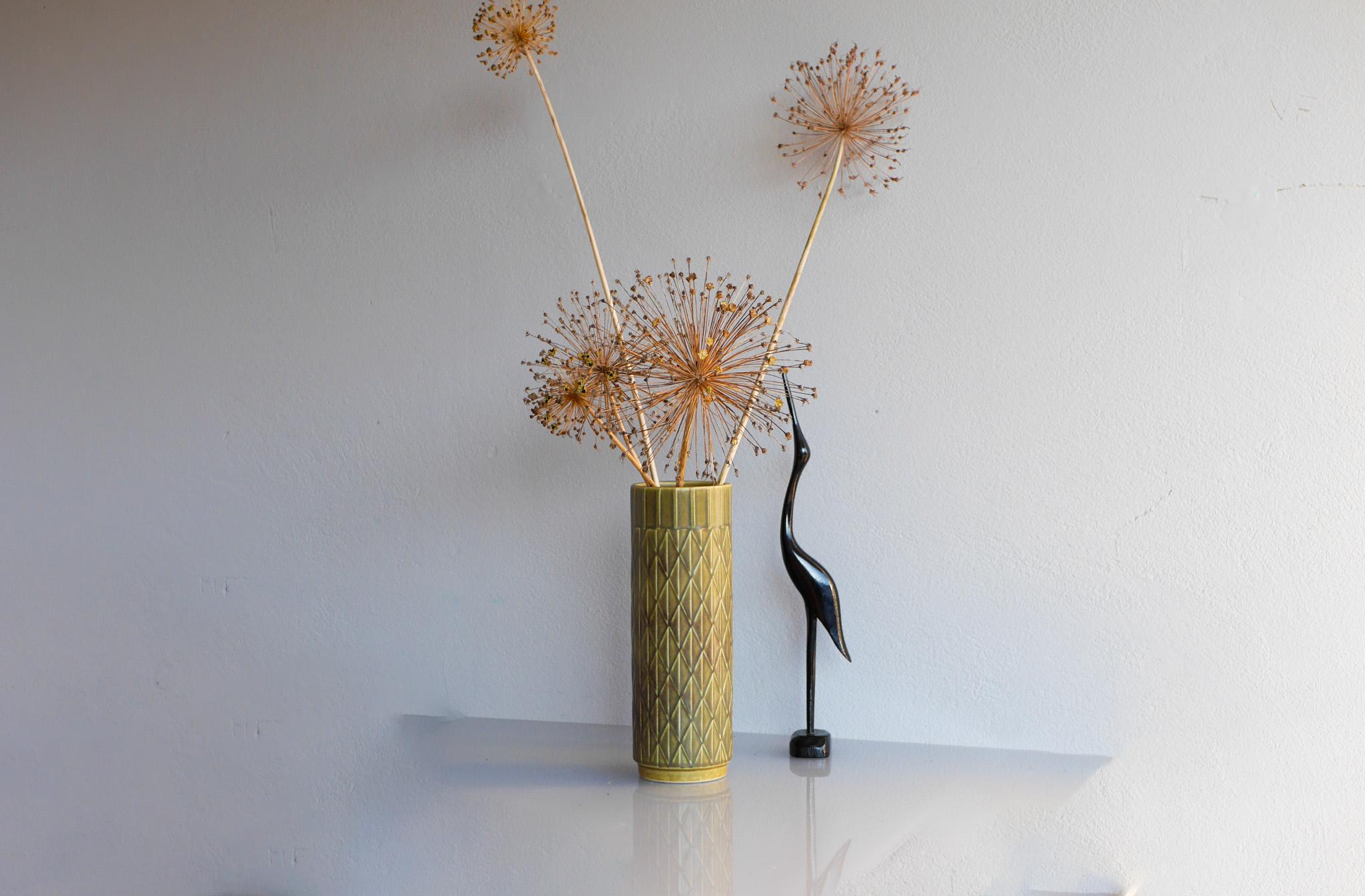 Gunnar Nylund pottery ETERNA vase by  Rörstrand, Sweden 3