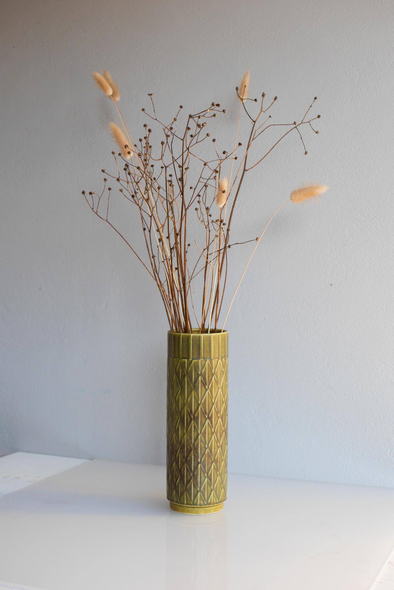 Gunnar Nylund pottery ETERNA vase by  Rörstrand, Sweden In Good Condition In Skarpnäck, SE
