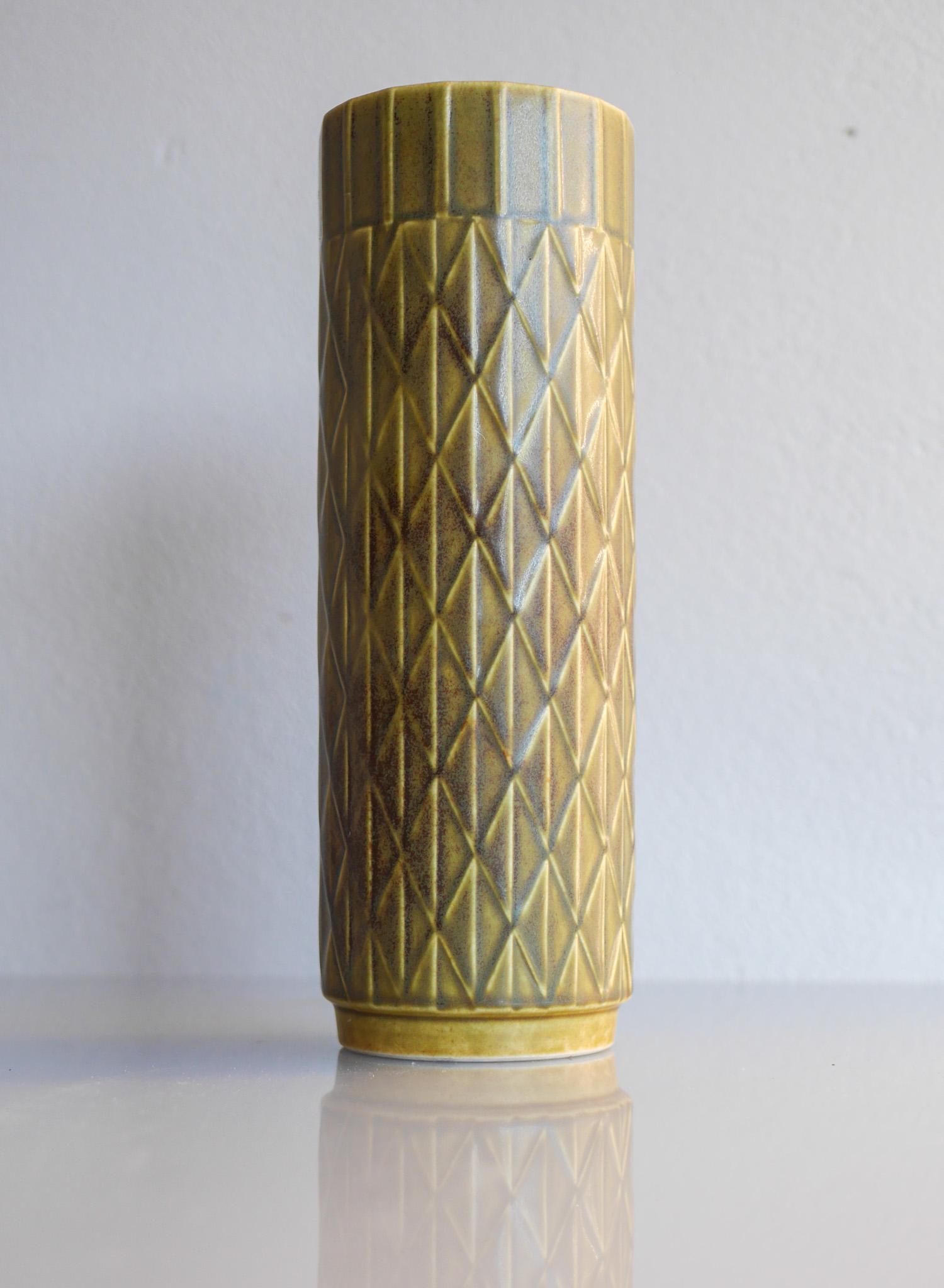 Gunnar Nylund pottery ETERNA vase by  Rörstrand, Sweden 1