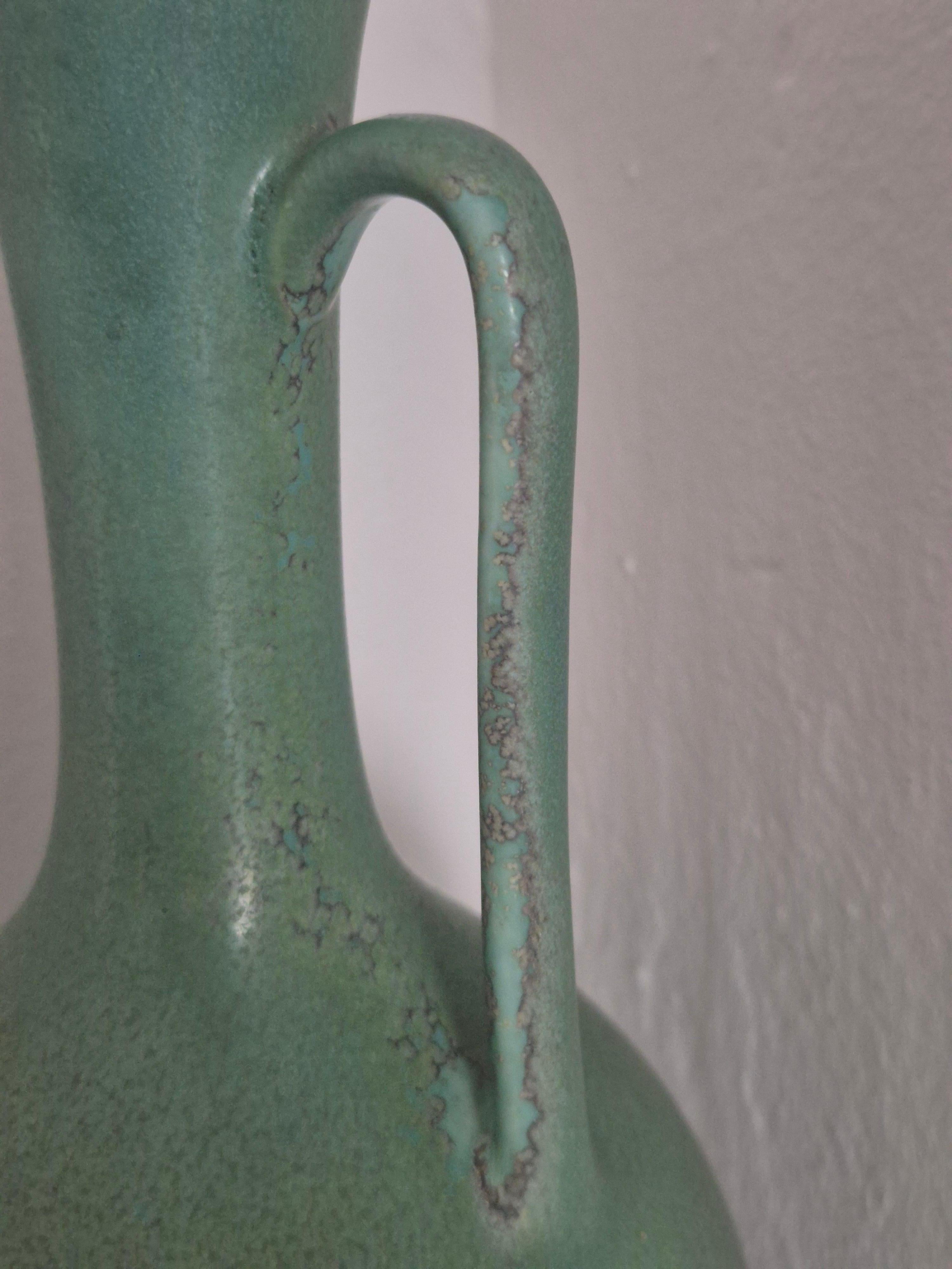 Céramique Gunnar Nylund, rare Large Decorative Ceramic Vase / Carafe, Scandinavian Modern en vente