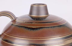 Gunnar Nylund Rörstrand Flambe Line Sung Glazed Vase