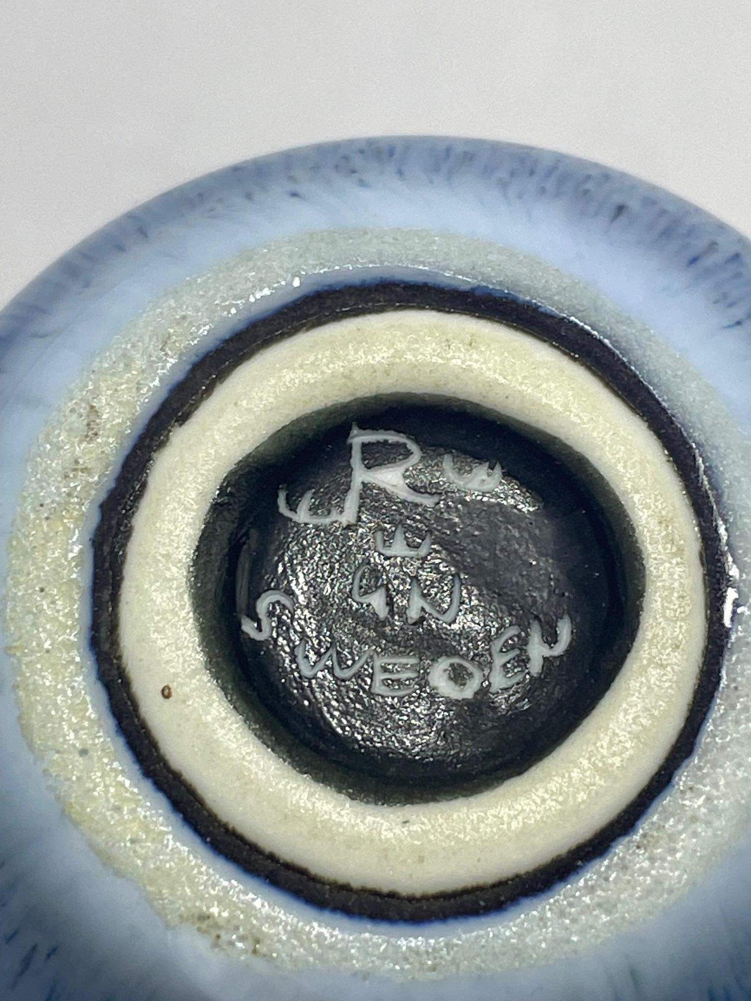 Metà XX secolo Gunnar Nylund, Rörstrand - Vaso in miniatura in vendita