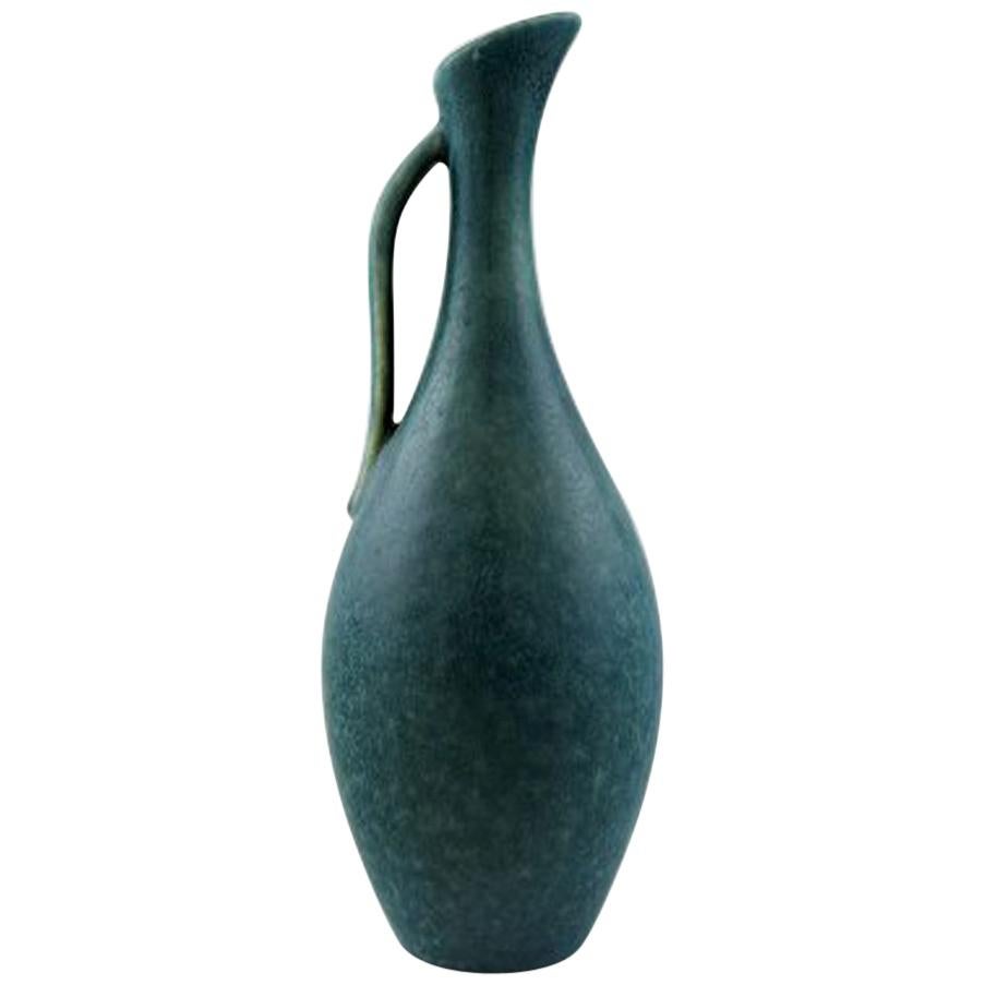 Gunnar Nylund, Rörstrand/Rorstrand Vase/Pitcher with Handle in Ceramics