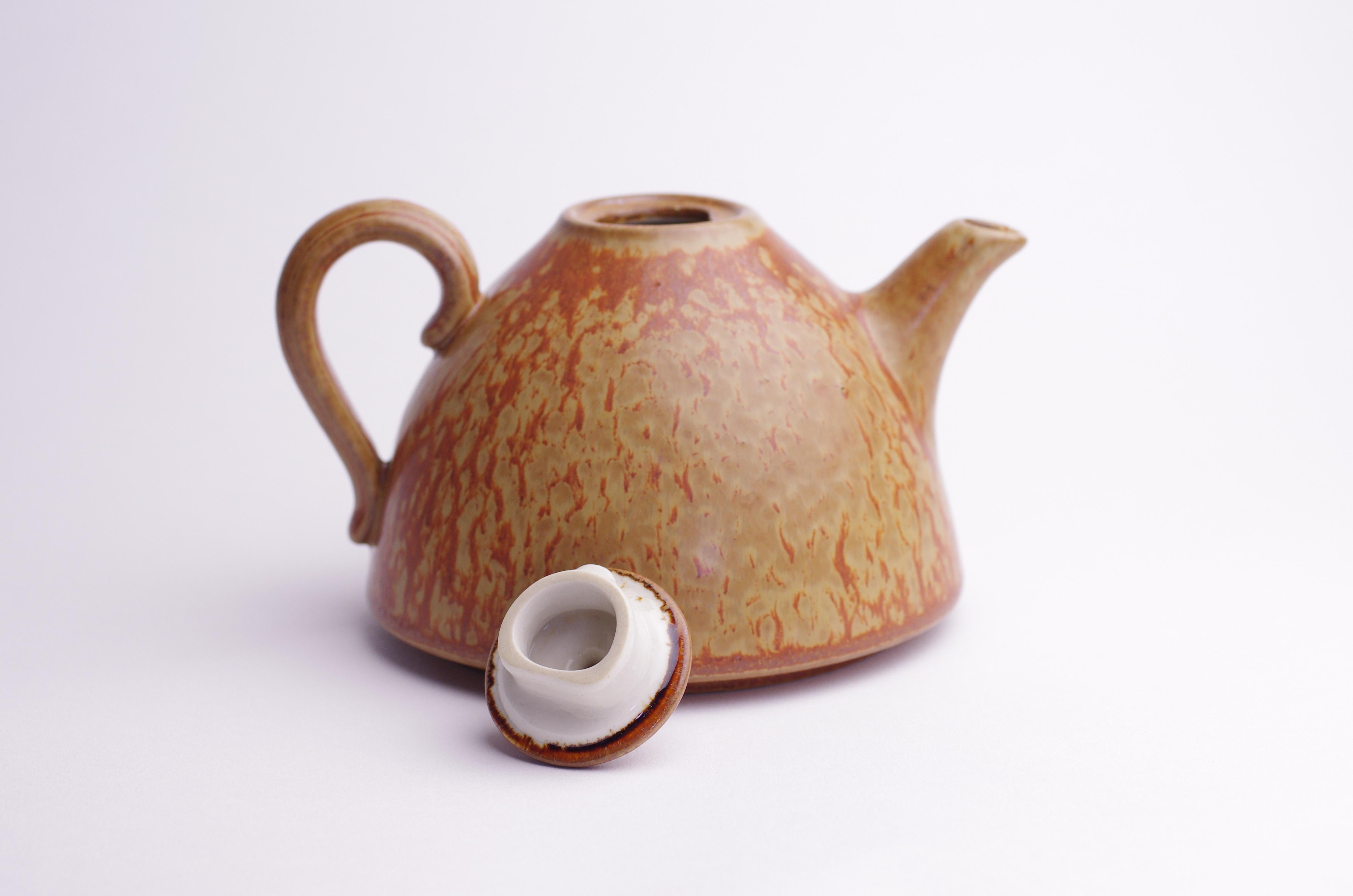 Mid-20th Century Gunnar Nylund - Rörstrand - Teapot For Sale