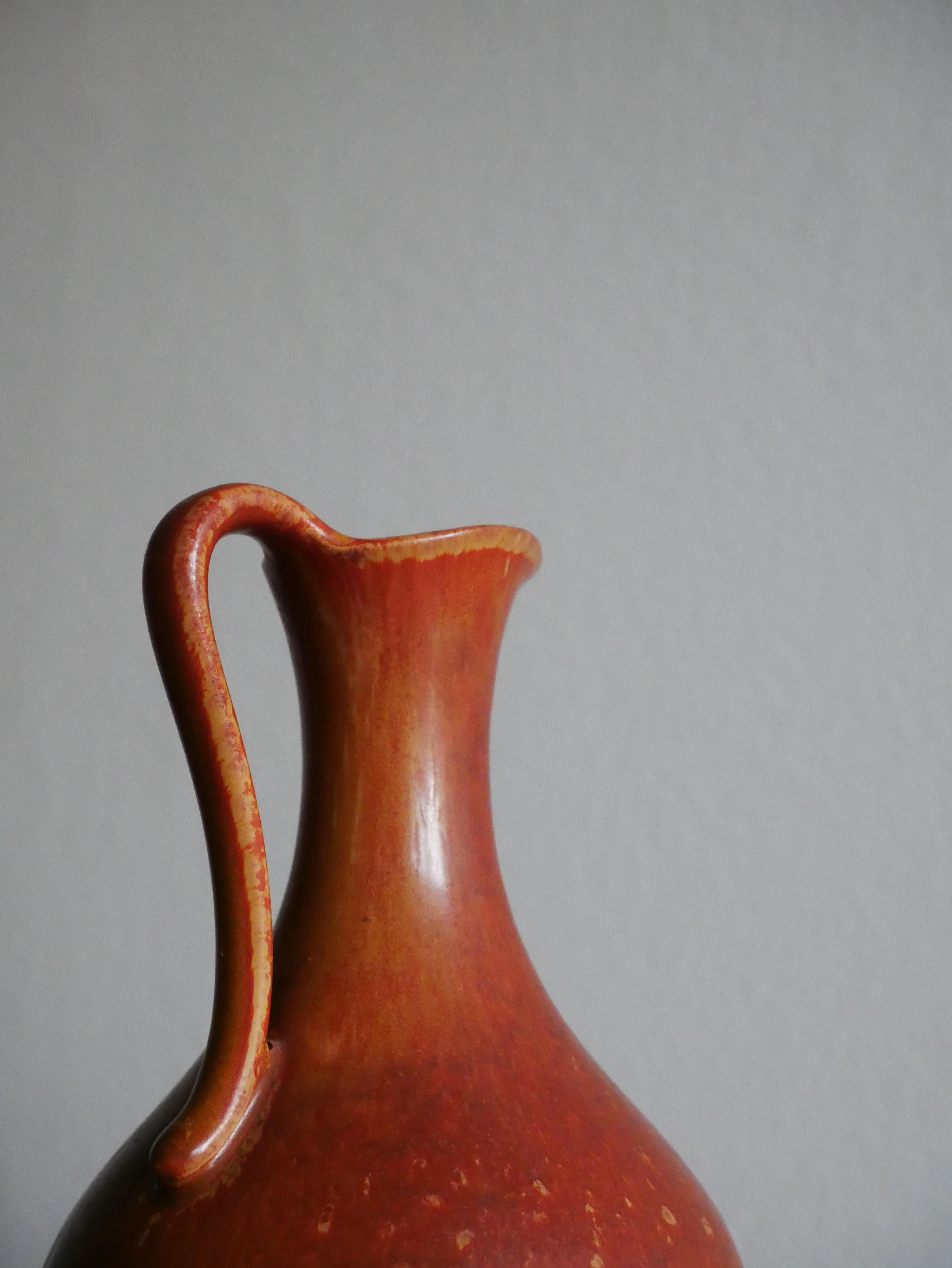 Stoneware Gunnar Nylund Rörstrand Vase 1950s Sweden For Sale