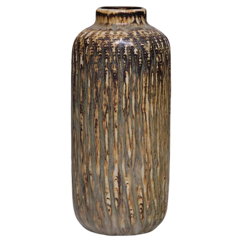 Gunnar Nylund 'Rubus' Stoneware Vase, Rörstrand, Sweden, 1965 For Sale